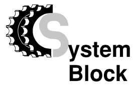 System-block logo
